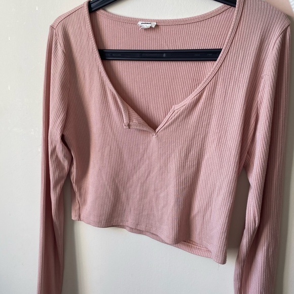 Pink garage long sleeve top - Picture 1 of 3
